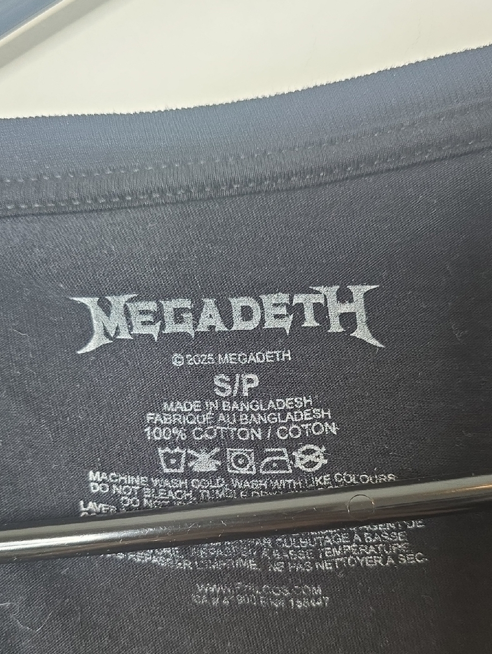 Megadeth Rust in Peace Graphic Tee - Black - Picture 4 of 5